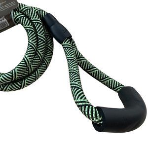 Neon Green and Black Dog Leash - Size L - New